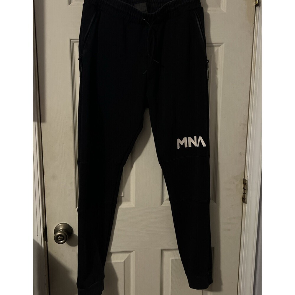 Muscle Nation Men’s Black Fleece Lined XL Sweatpants
